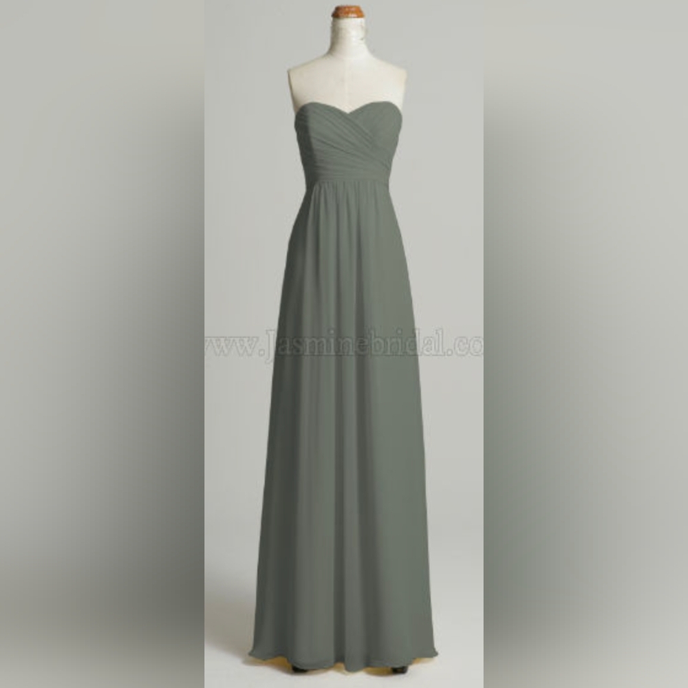 B2 by Jasmine Bridesmaids Dress - B2078 in Platinum